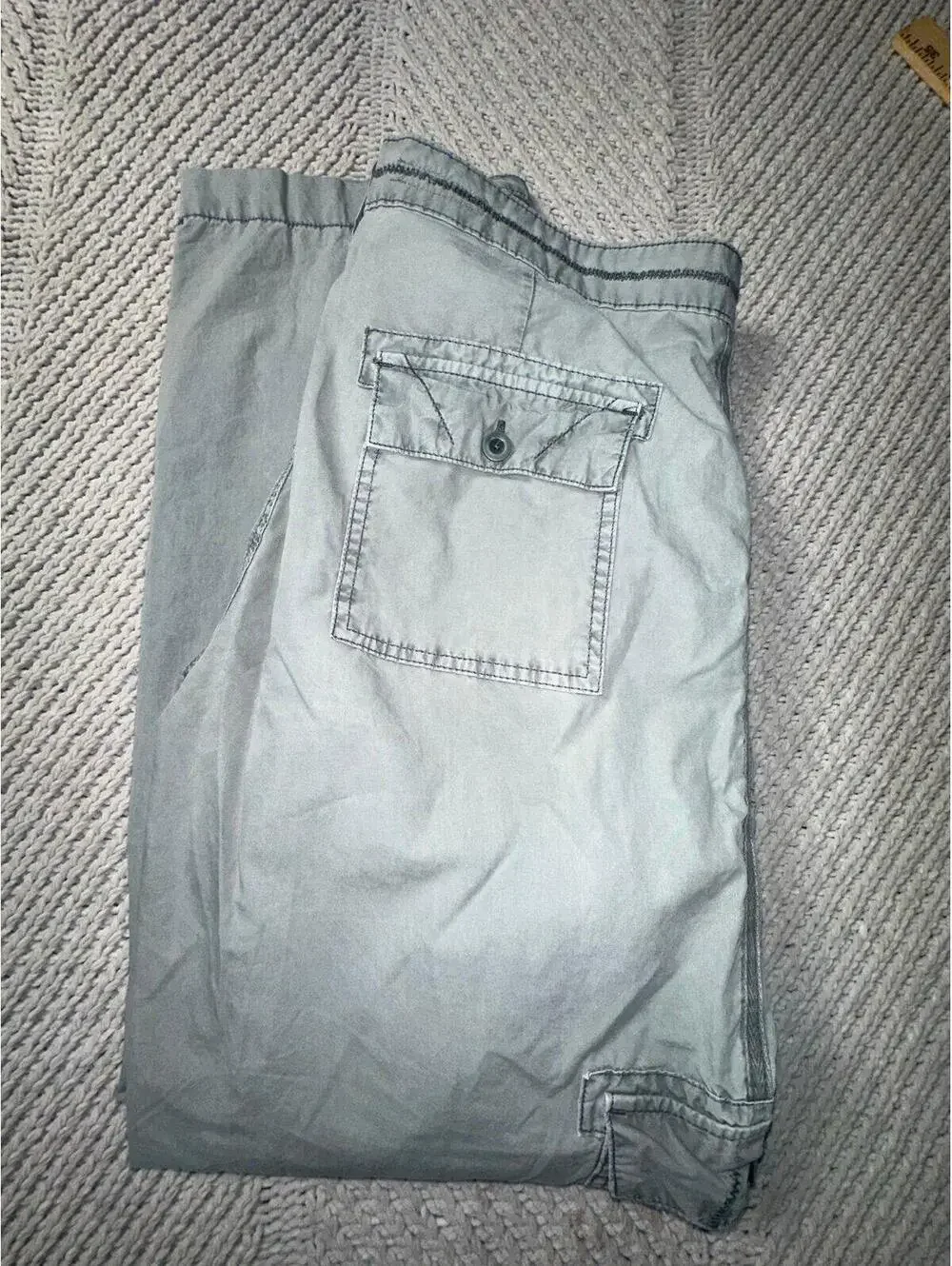Pilcro Anthropologie Gray Cargo Lightweight Utility Pants Cargo Women’s 30 - Picture 2 of 6